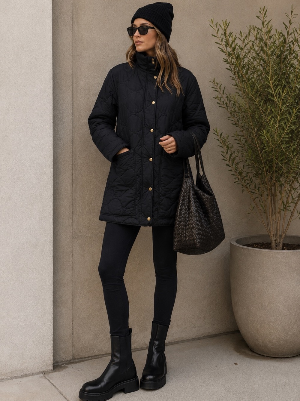 J.Crew Women’s Signature Puffer Jacket with Primaloft size Small Tall EUC